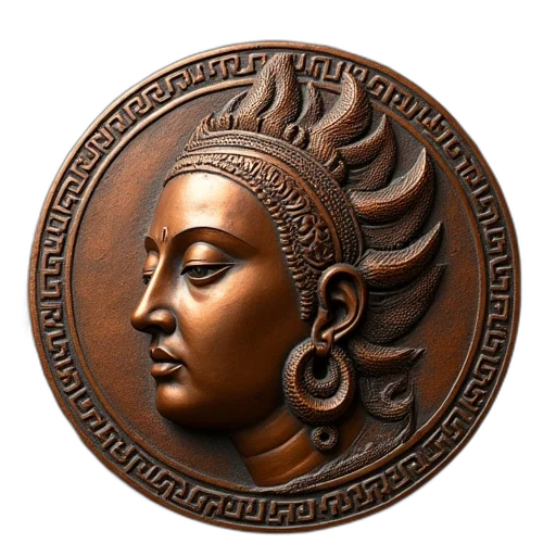 jewelry, crown, face, staff transparent PNG cut-out