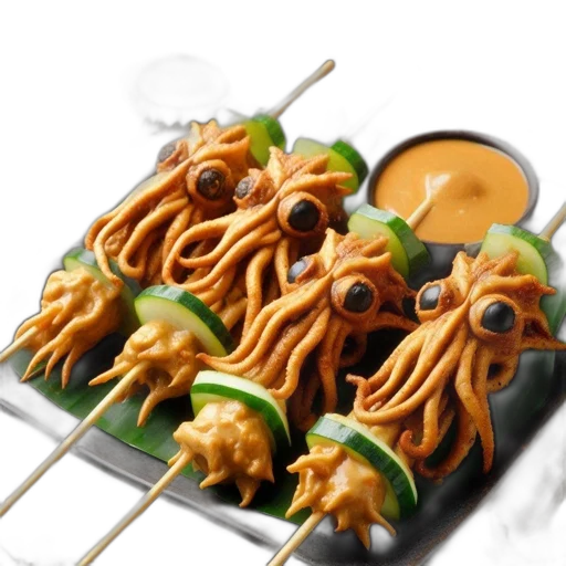 food, 3d render, photorealistic, concept art transparent PNG cut-out