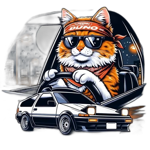 car, pixel art, concept art, cartoon transparent PNG cut-out