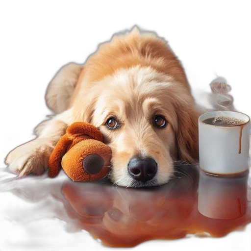 animal, food, photorealistic, oil painting transparent PNG cut-out