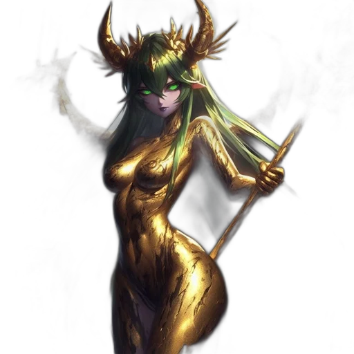 staff, fantasy art, concept art, comic book art transparent PNG cut-out