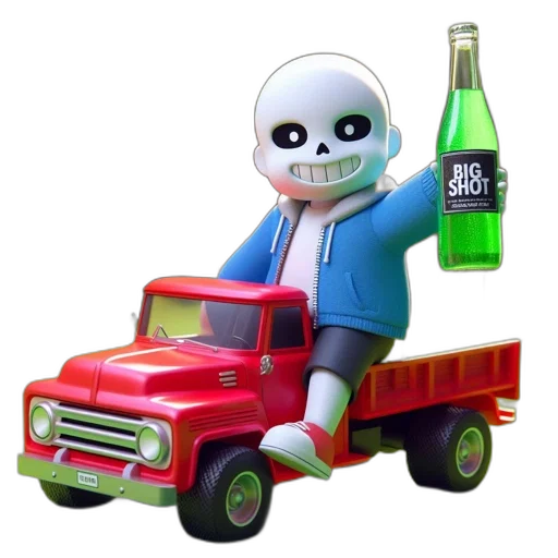 robot, car, bottle, creature transparent PNG cut-out
