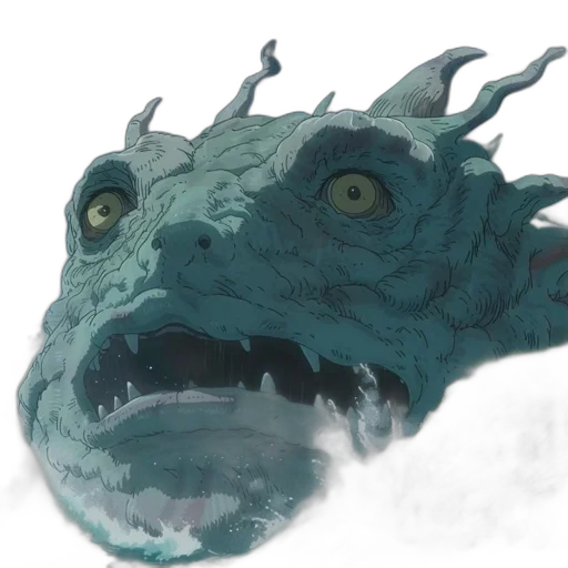 dragon, creature, mask, face transparent PNG cut-out