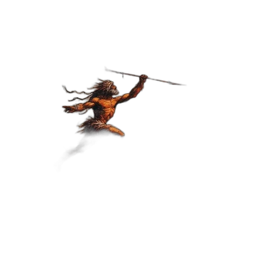 sword, weapon, staff, dragon transparent PNG cut-out