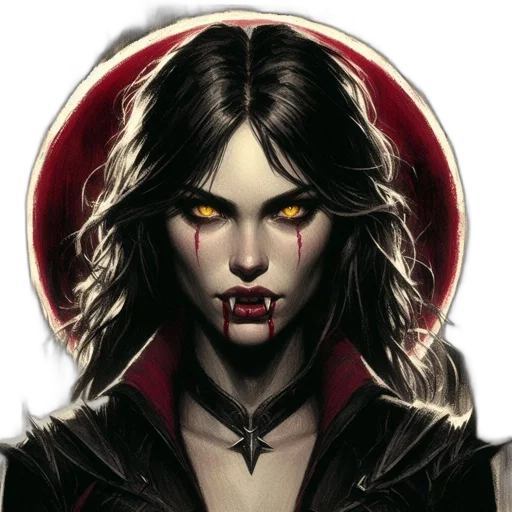 face, comic book art, concept art, fantasy art transparent PNG cut-out