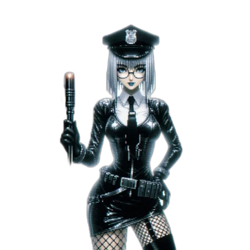 staff, weapon, robot, comic book art transparent PNG cut-out