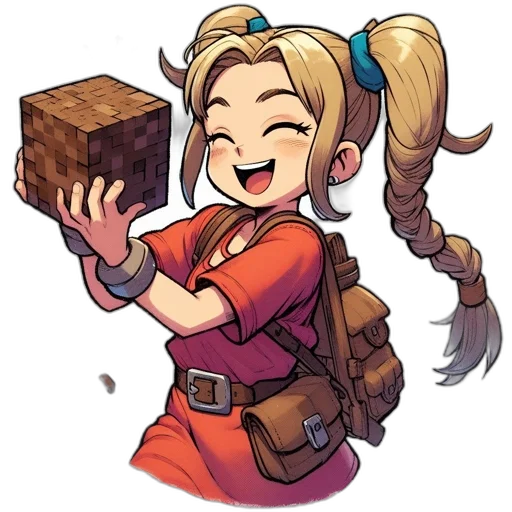 staff, weapon, pixel art, cartoon transparent PNG cut-out