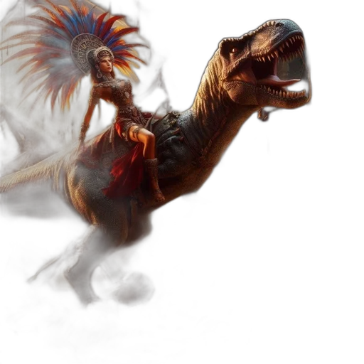 dragon, creature, animal, staff transparent PNG cut-out