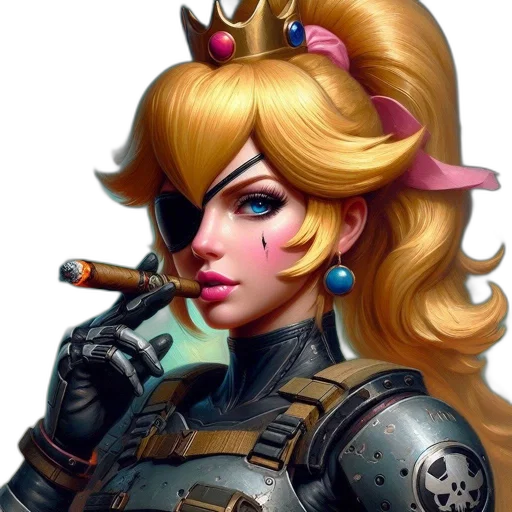 weapon, crown, staff, face transparent PNG cut-out
