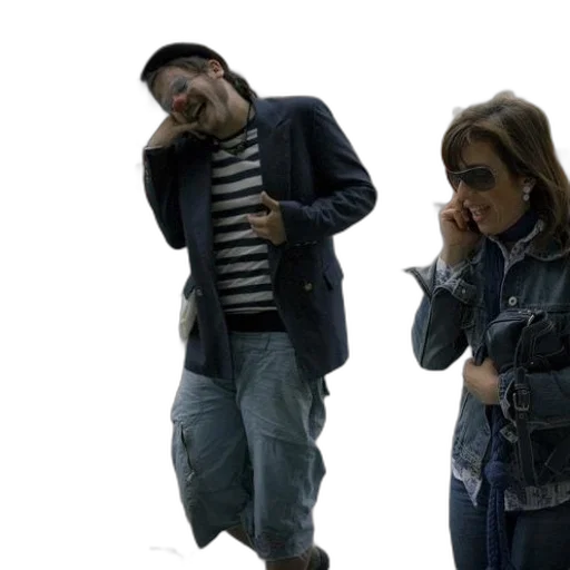 jacket, staff, shoes, hat transparent PNG cut-out