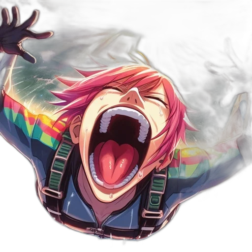 jacket, concept art, watercolor, anime transparent PNG cut-out