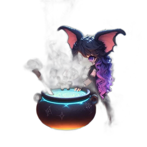 dragon, staff, food, fantasy art transparent PNG cut-out