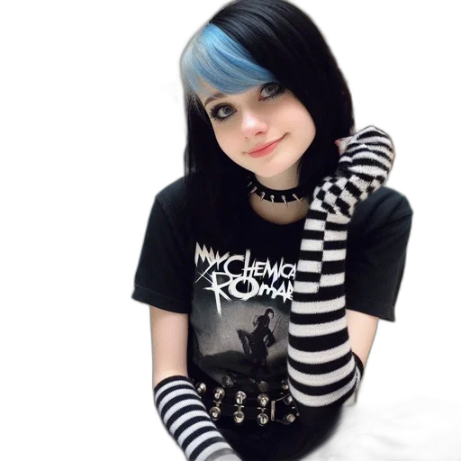 robot, dress, hair, creature transparent PNG cut-out