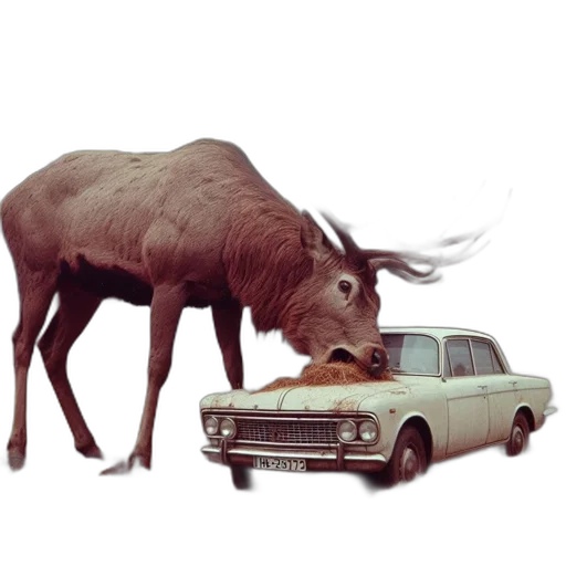 car, animal, photorealistic, concept art transparent PNG cut-out
