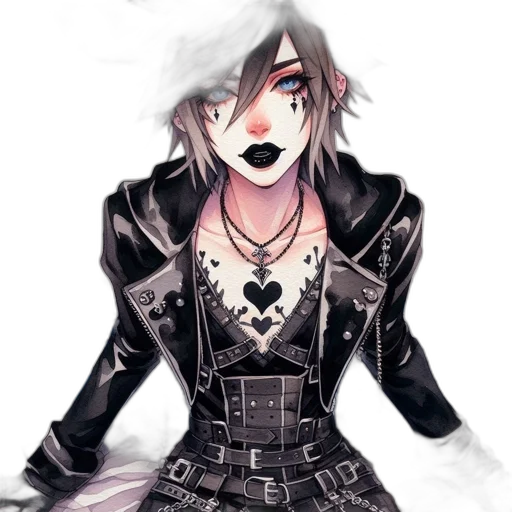 jacket, mask, fantasy art, concept art transparent PNG cut-out