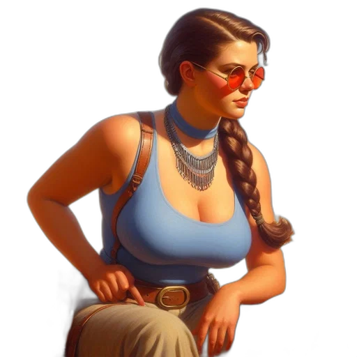 jewelry, dress, face, staff transparent PNG cut-out