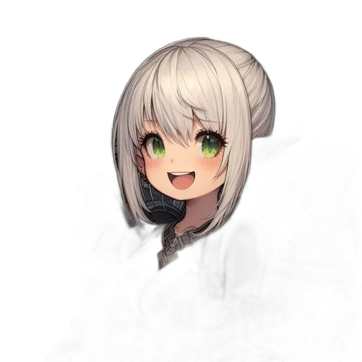 face, mask, hair, creature transparent PNG cut-out