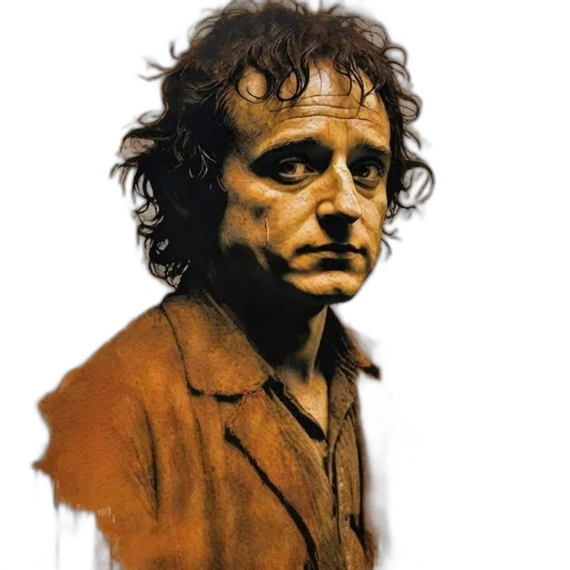 face, jacket, mask, staff transparent PNG cut-out