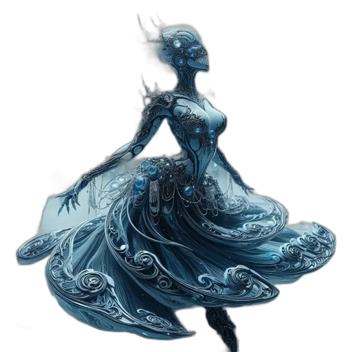 dress, crown, dragon, concept art transparent PNG cut-out