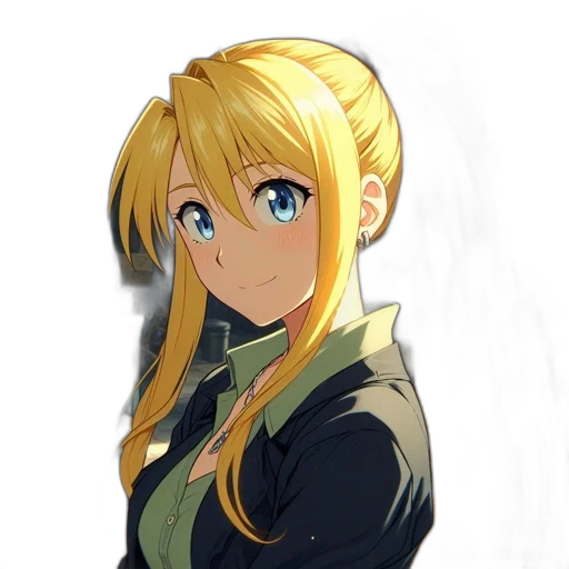 jacket, staff, weapon, face transparent PNG cut-out