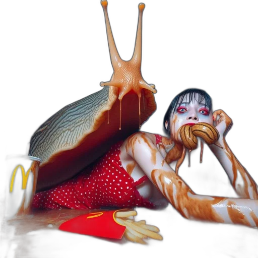 creature, food, animal, robot transparent PNG cut-out
