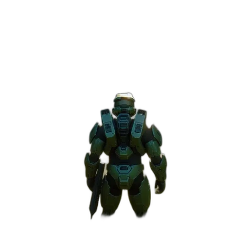 robot, creature, weapon, staff transparent PNG cut-out