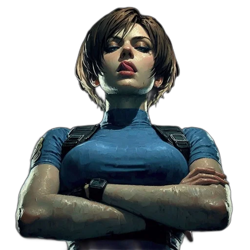 face, concept art, comic book art, photorealistic transparent PNG cut-out