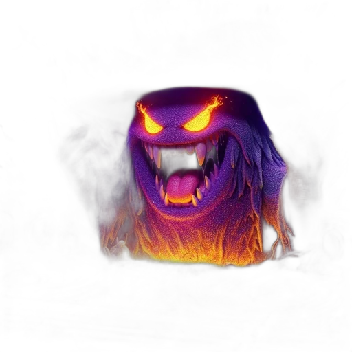 mask, creature, dragon, hair transparent PNG cut-out