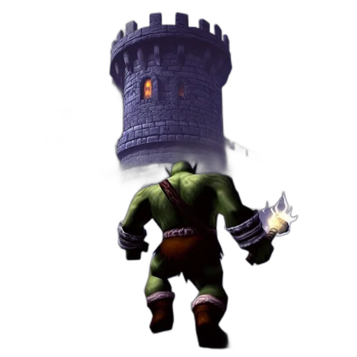 crown, hat, staff, weapon transparent PNG cut-out