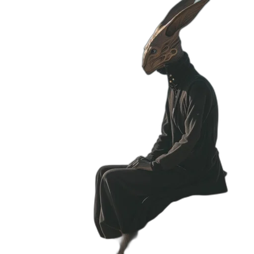 mask, animal, staff, creature transparent PNG cut-out