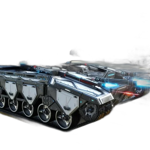 robot, weapon, car, concept art transparent PNG cut-out