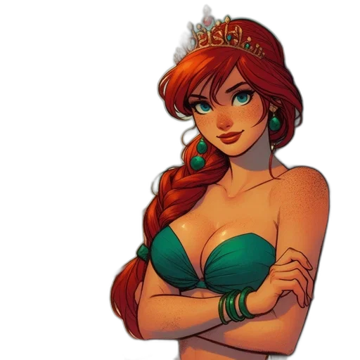 crown, dress, jewelry, pixel art transparent PNG cut-out