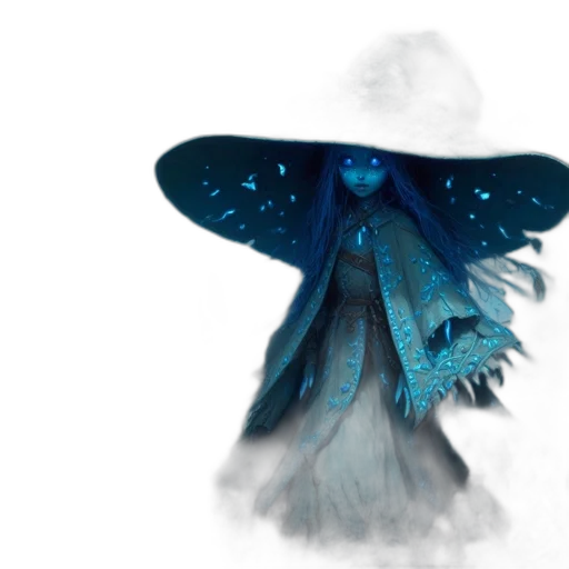 creature, hat, dress, dragon transparent PNG cut-out