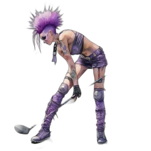 staff, weapon, concept art, cyberpunk transparent PNG cut-out
