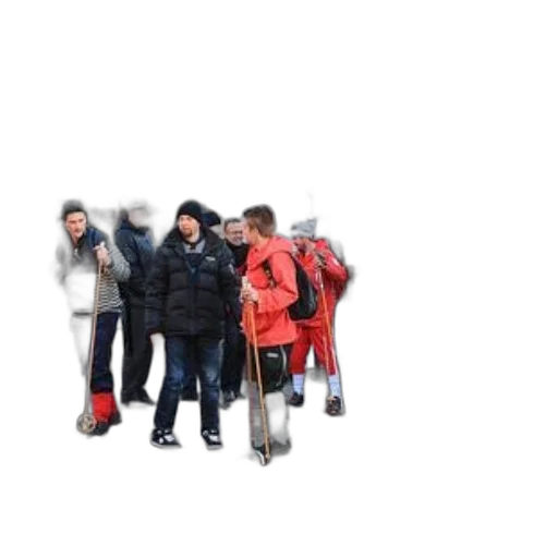 jacket, staff, umbrella, weapon transparent PNG cut-out