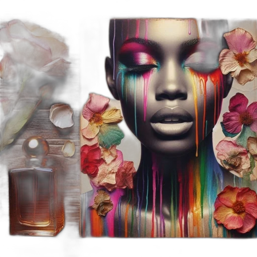 photorealistic, watercolor, concept art, colorful transparent PNG cut-out