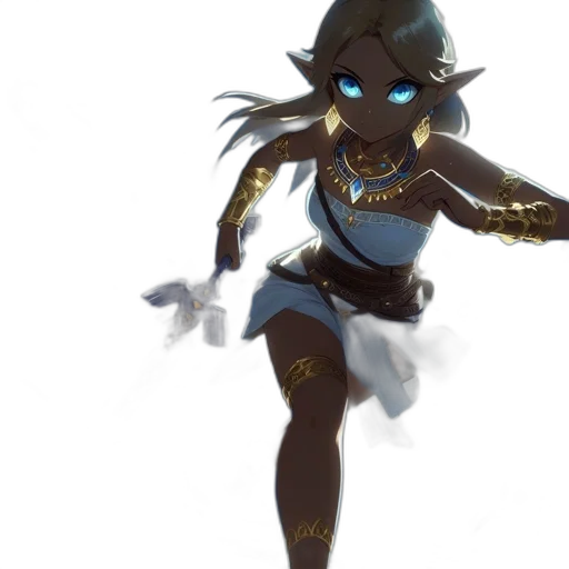 staff, concept art, fantasy art, pixel art transparent PNG cut-out