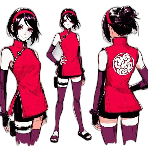 staff, dress, concept art, anime transparent PNG cut-out