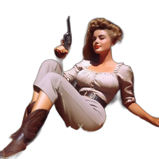 weapon, staff, sword, hair transparent PNG cut-out