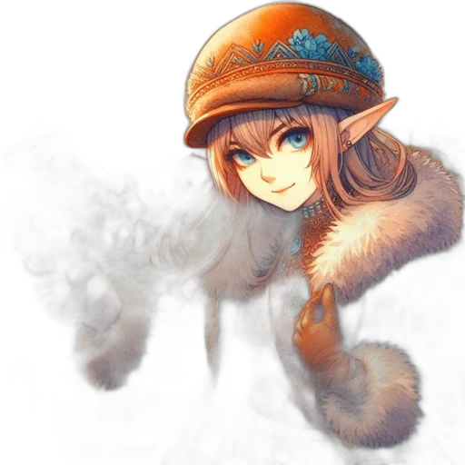 hat, staff, crown, weapon transparent PNG cut-out