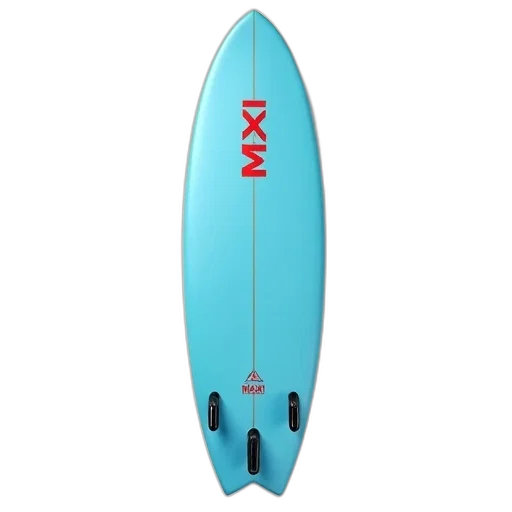 blue, surfboard, word, maxi transparent PNG cut-out