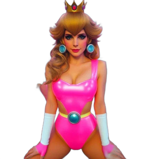 crown, dress, 3d render, concept art transparent PNG cut-out