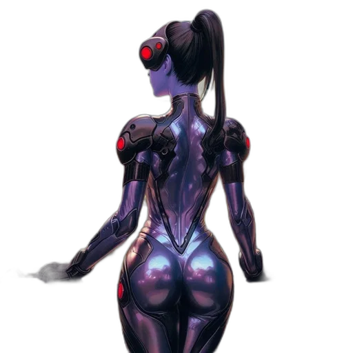 robot, dress, creature, concept art transparent PNG cut-out
