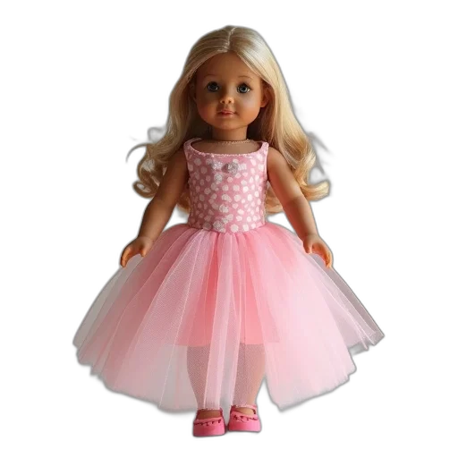 dress, 3d render, polka, dot transparent PNG cut-out
