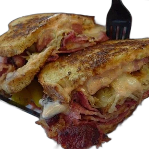 food, delicious, reuben, sandwich transparent PNG cut-out