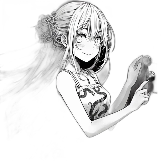 weapon, dress, robot, face transparent PNG cut-out