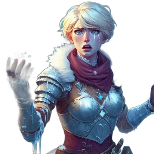 face, staff, concept art, fantasy art transparent PNG cut-out