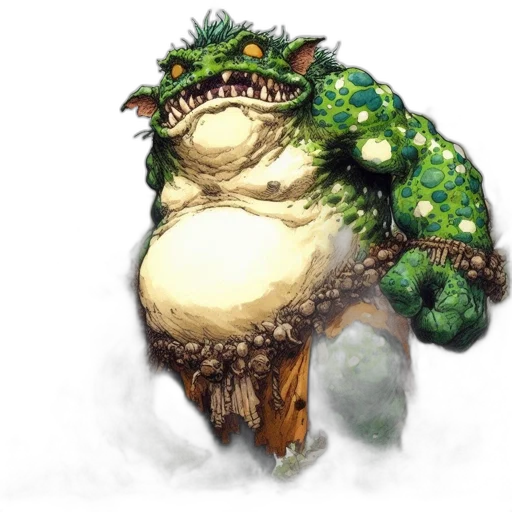 creature, dragon, staff, concept art transparent PNG cut-out