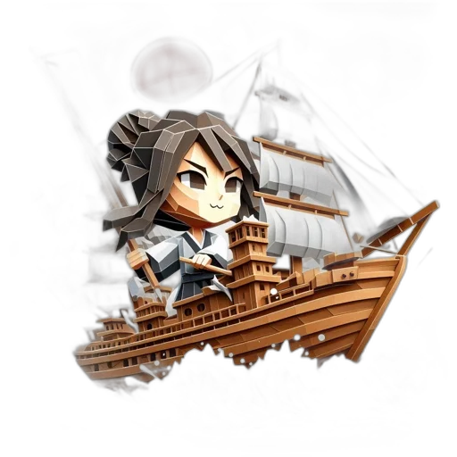 fantasy art, concept art, pixel art, cartoon transparent PNG cut-out