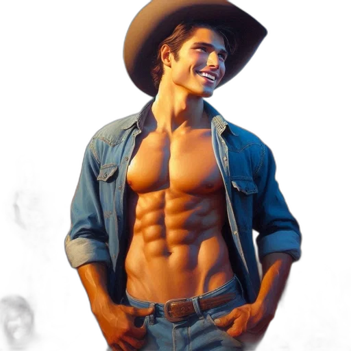 hat, photorealistic, concept art, oil painting transparent PNG cut-out